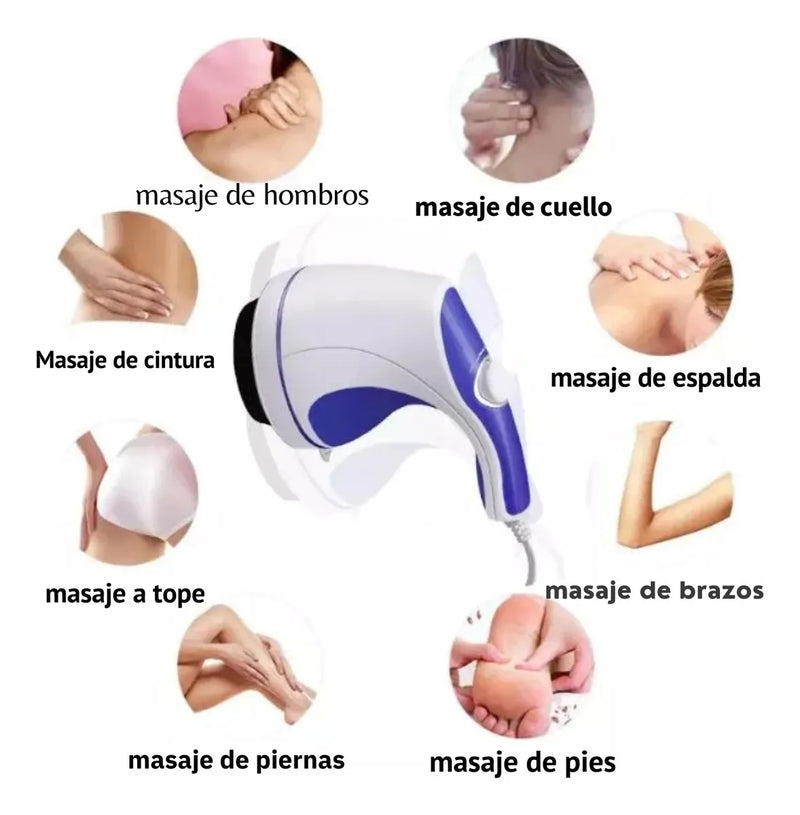 PISTOLA MASAJEADORA Y TONIFICADORA 4 EN 1 / Tu Recuperación Muscular al Siguiente Nivel