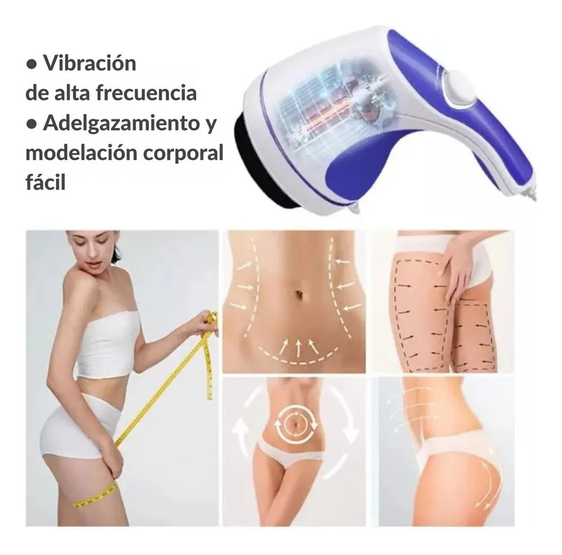 PISTOLA MASAJEADORA Y TONIFICADORA 4 EN 1 / Tu Recuperación Muscular al Siguiente Nivel