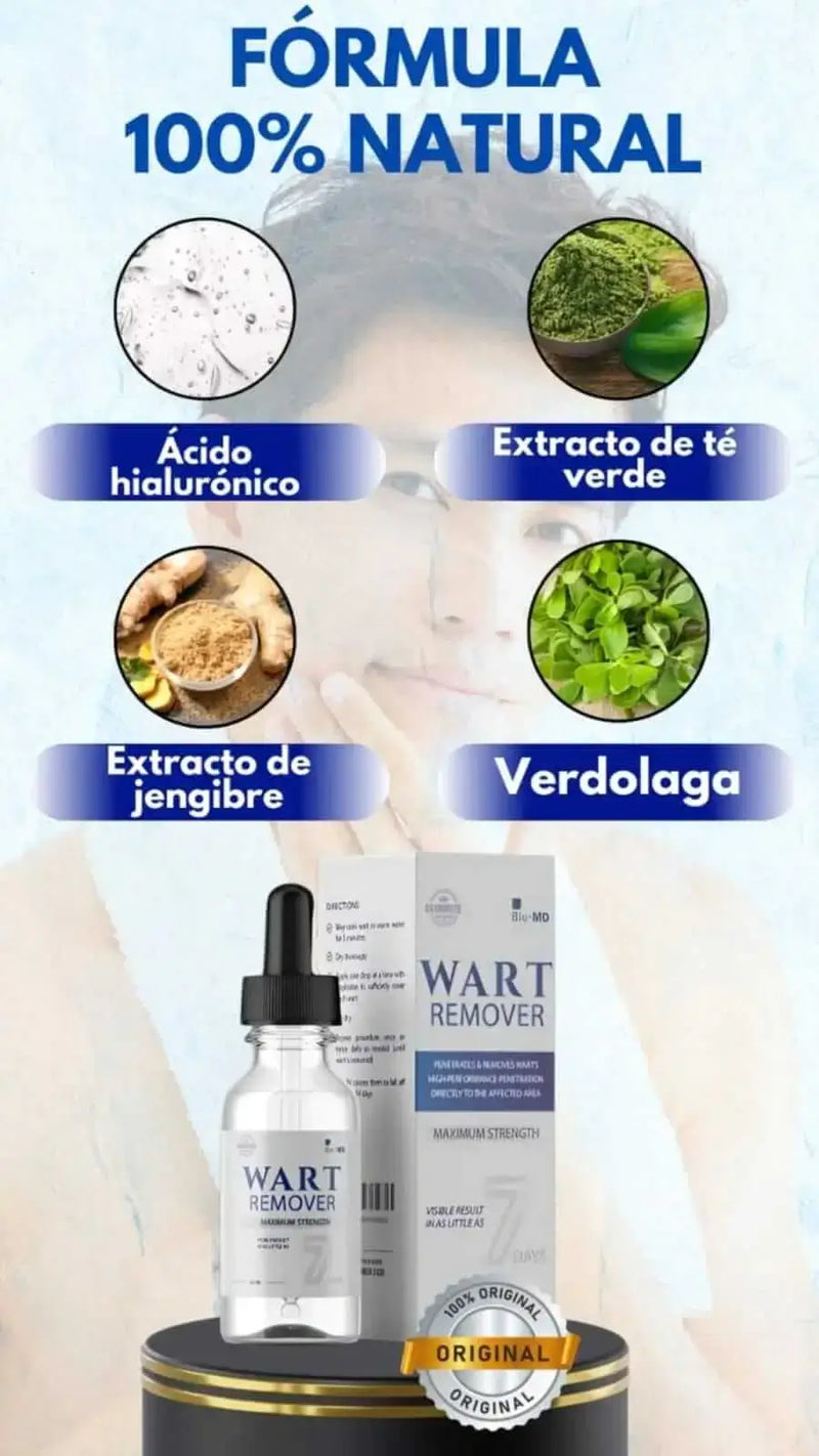 Wart Remover™ Elimina verrugas sin dolor desde casa