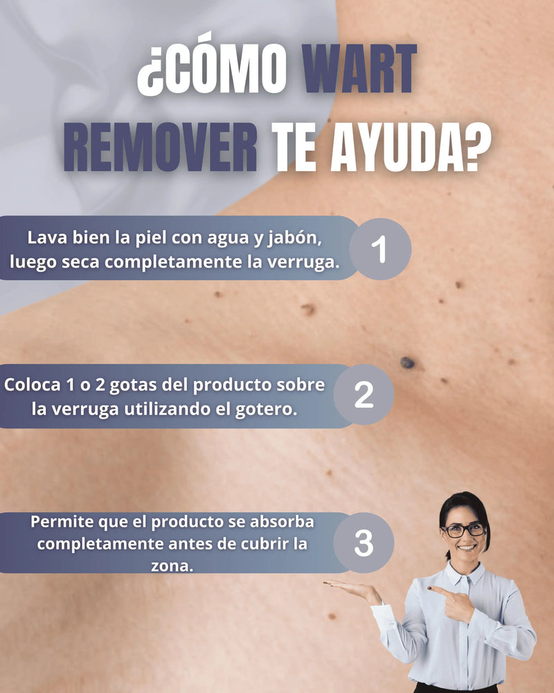 Wart Remover™ Elimina verrugas sin dolor desde casa